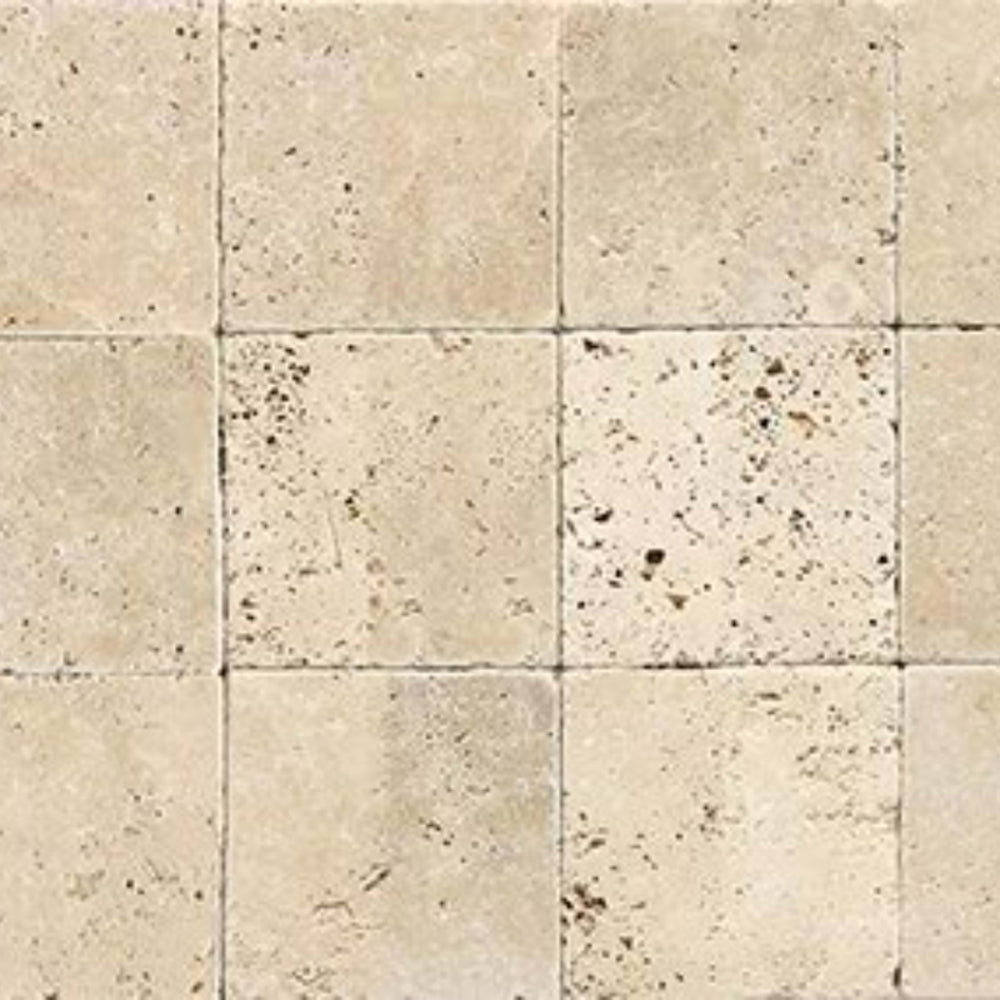 Travertine in Ivory Classico Rectangle Natural Stone