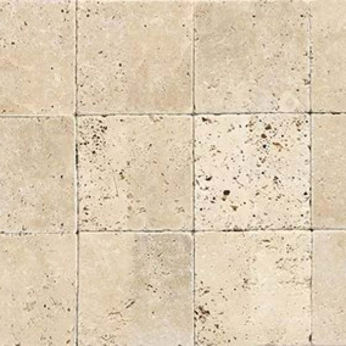 Travertine in Ivory Classico Square-4x12 Natural Stone