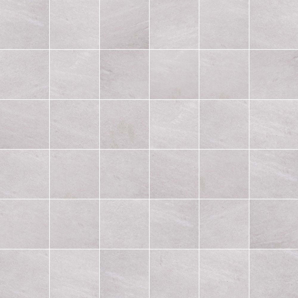 River in Blanco Mosaic Tile