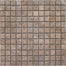 Noce in Tumbled 1x1 Mosaic Natural Stone
