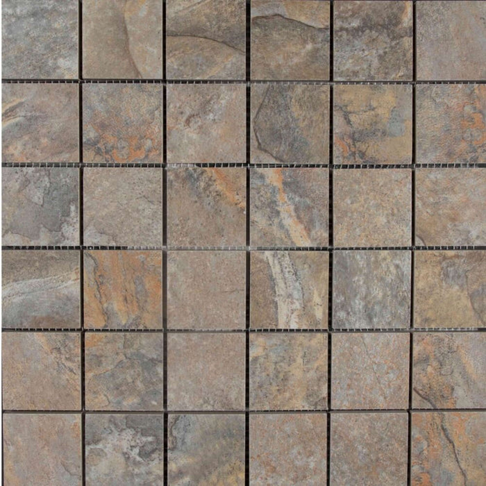 Romina in Grey Mosaic Tile