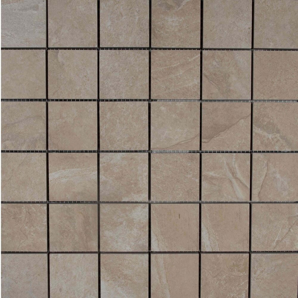 Romina in Ivory Mosaic Tile