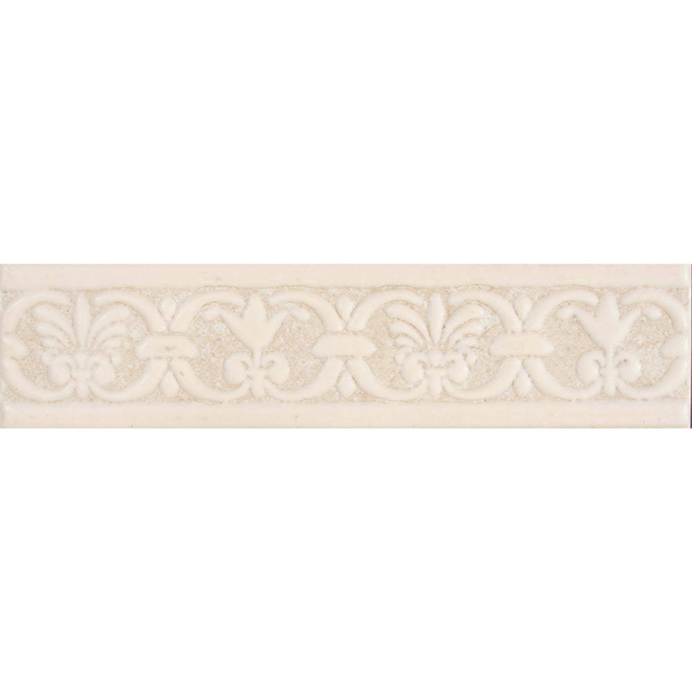 Romina in Ivory 2x10 Tile