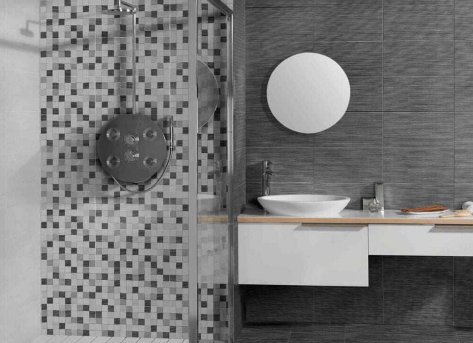Tessile in Cubik Gris