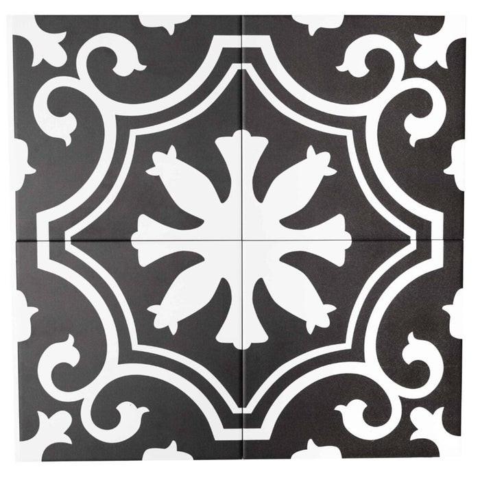 Valencia in Night Tile