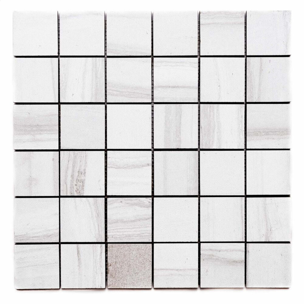 Marmi Bianco in White Tile