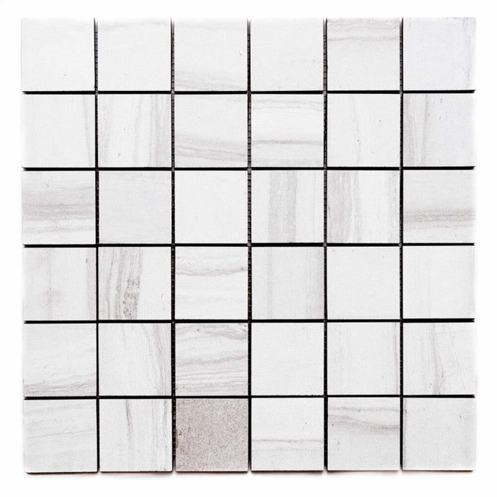 Marmi Bianco in White Tile