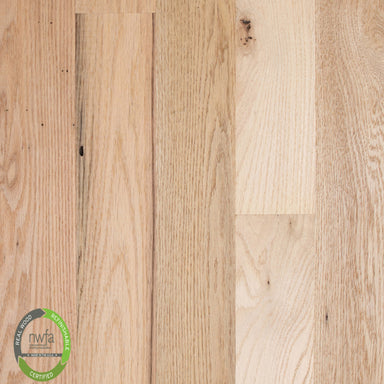 Unfinished Red Oak Character Grade Hardwood in 22464 Hardwood