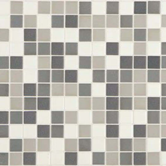 Unglazed Mosaics in Snow Leopard