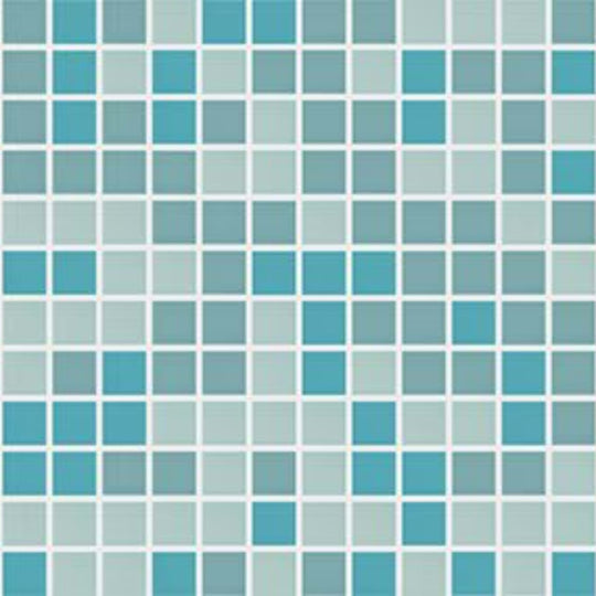 Unglazed Mosaics in Blissful Blend