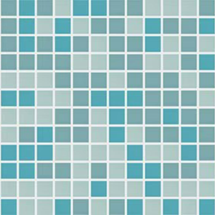 Unglazed Mosaics in Blissful Blend Tile