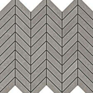 Absolute Slate in Gray-Freccia Mosaic Tile