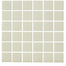 Urban Textures Mosaics in Ivory Matte - Square Tile
