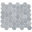 Greenwich Collection Hex in Urbanite (Hex) Glass Tile