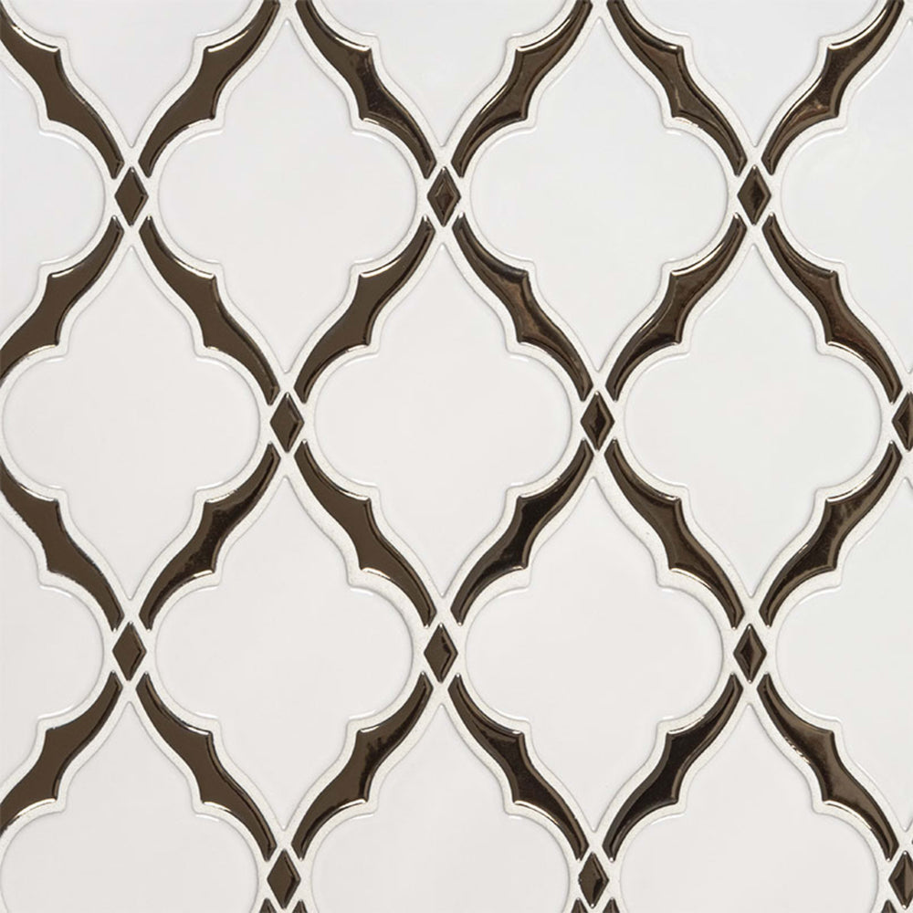 Highland Park in Victorian Light Arabesque Tile