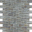 Moon Brick in Metallic Glass Tile