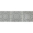 Vintage Metals in Whitewash Titanium - Rosette Metal Tile