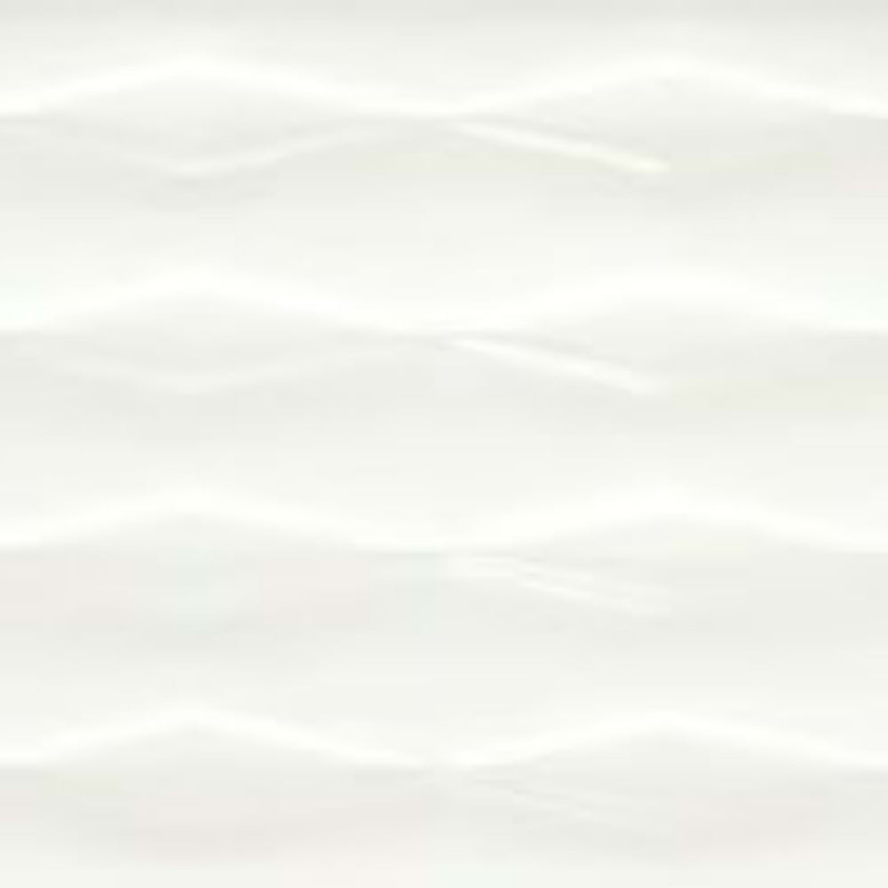 Visual Impressions in White Rectangle Wave Tile