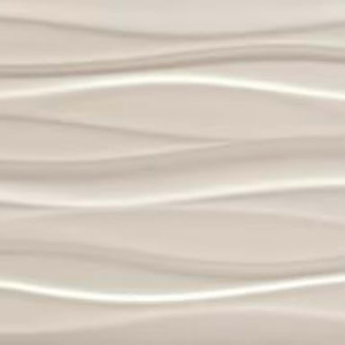 Visual Impressions in Beige Rectangle Wave Tile