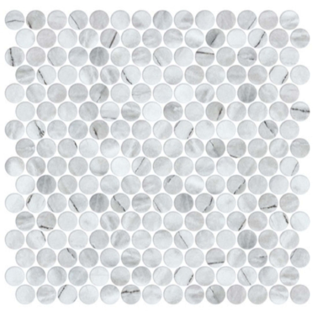 Carolina Dots Collection in Venezuela Dawn Glass Tile