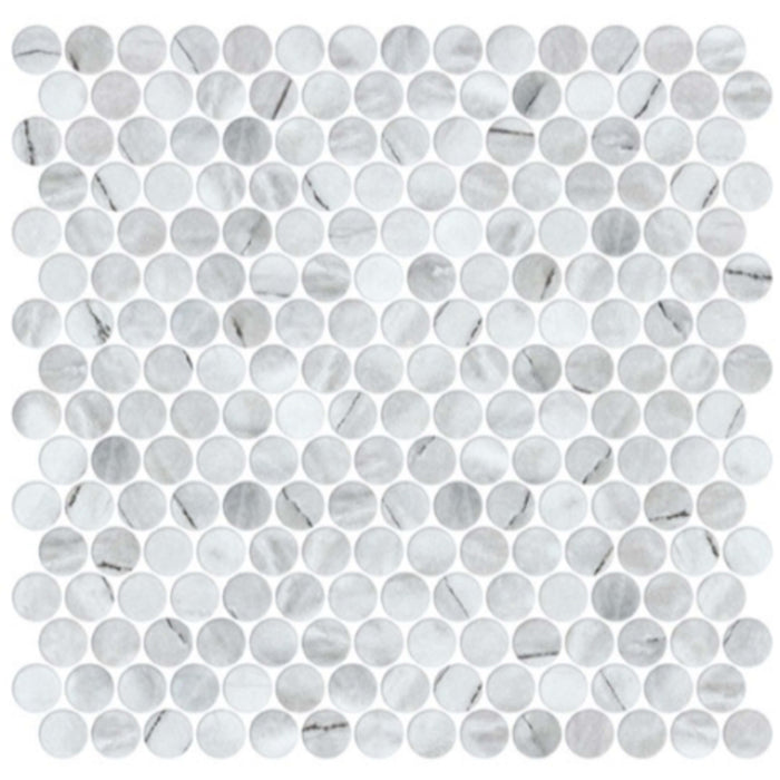 Carolina Dots Collection in Venezuela Dawn Glass Tile