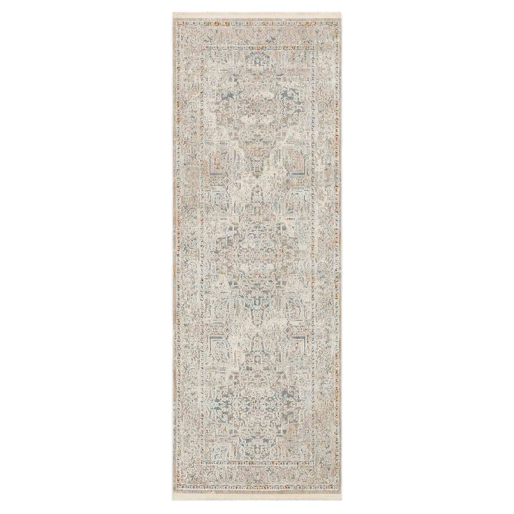 Via Salaria Cream Beige in Cream Beige 2'7"x7'3" Area Rugs