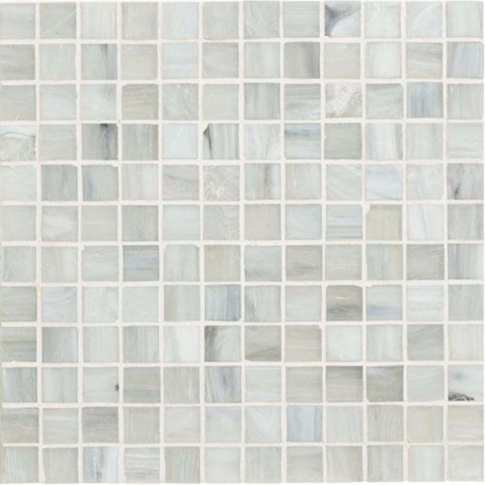 Vihara - Lotus in Lotus 1x1 Silk Glass Tile