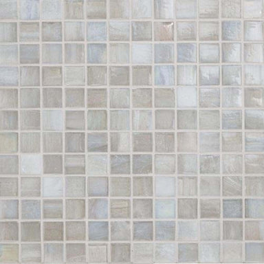 Vihara - Puka in Puka 1x1 Iridescent Glass Tile