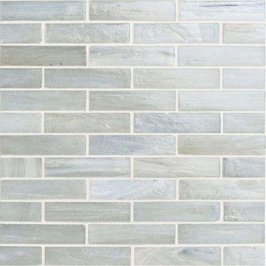 Vihara - Lotus in Lotus 1x4 Iridescent Glass Tile