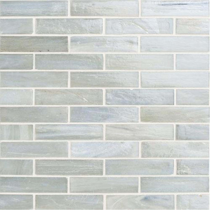 Vihara - Lotus in Lotus 1x4 Iridescent Glass Tile