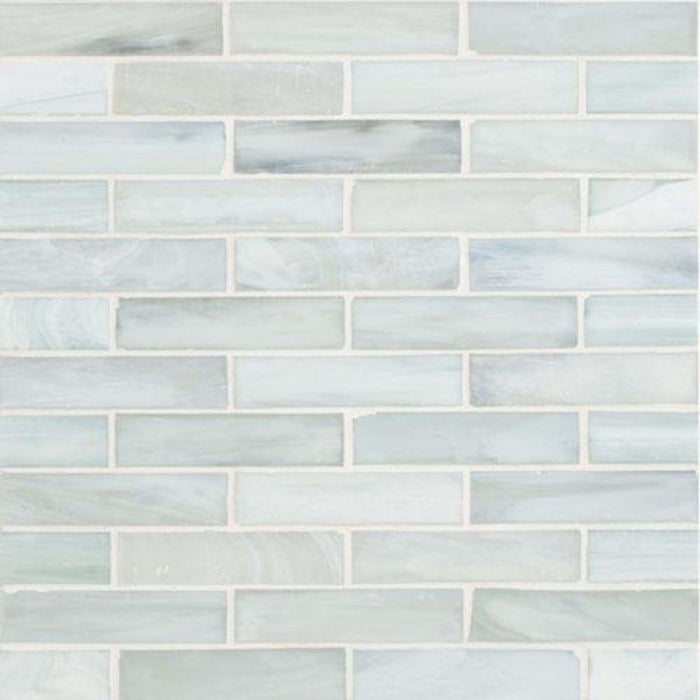 Vihara - Lotus in Lotus 1x4 Silk Glass Tile