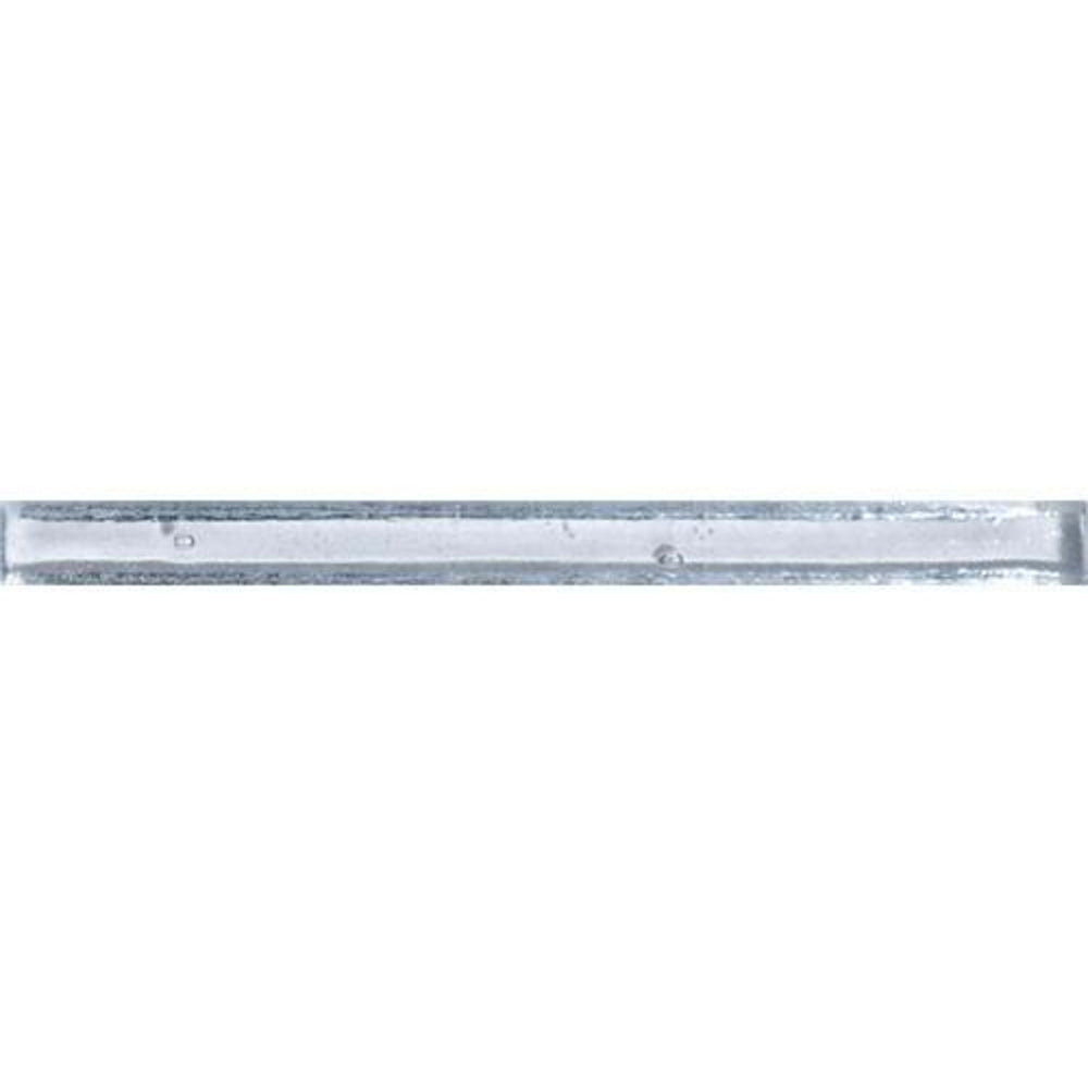 Vihara - Solid Glass Liners in Om Clear Glass Tile