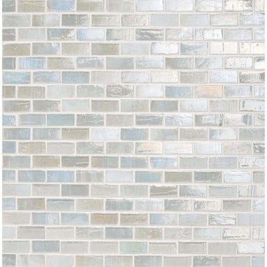 Vihara - Puka in Puka 1/2x1-1/2 Iridescent Glass Tile