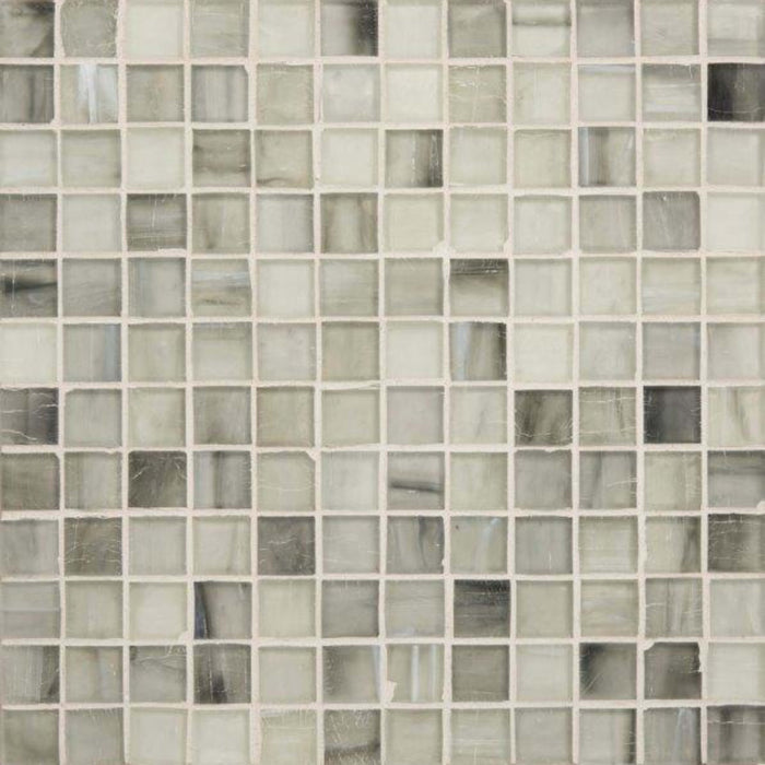 Vihara - Abu in Abu 1x1 Silk Glass Tile