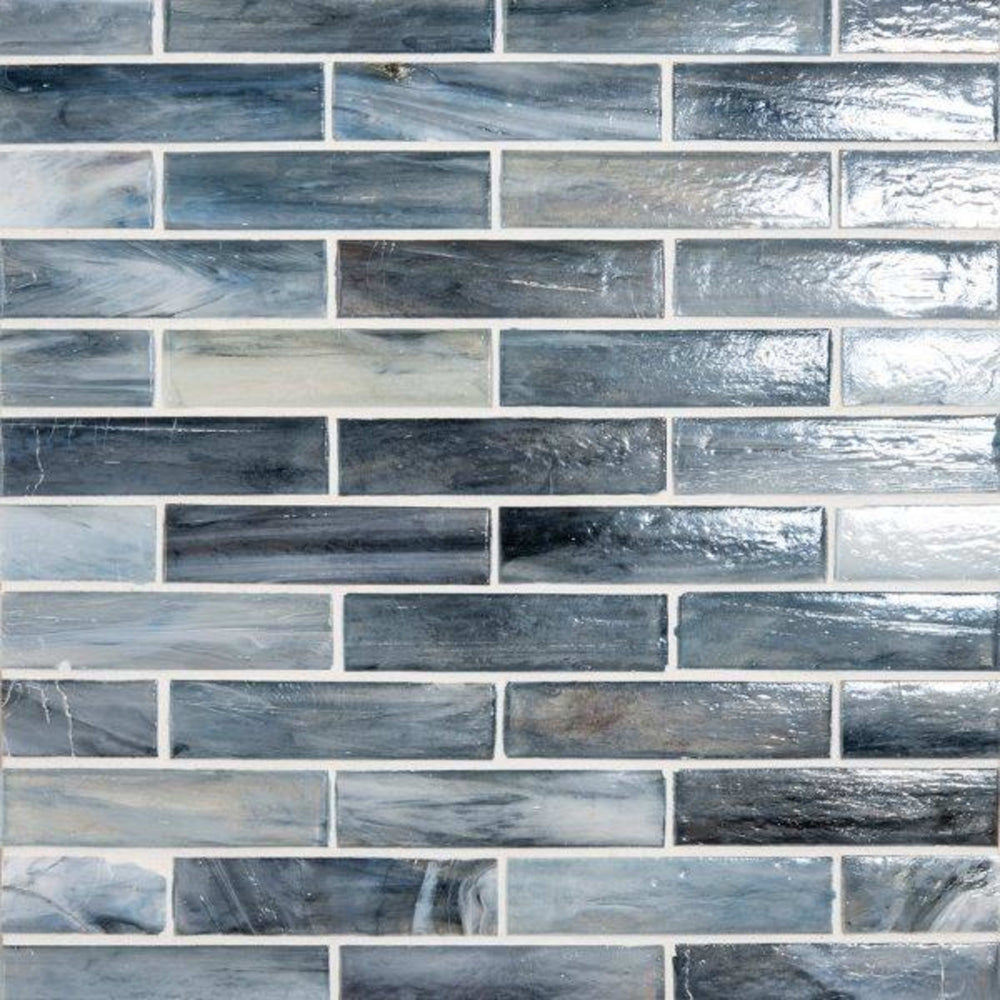 Vihara - Bodhi in Bodhi 1x4 Iridescent Glass Tile
