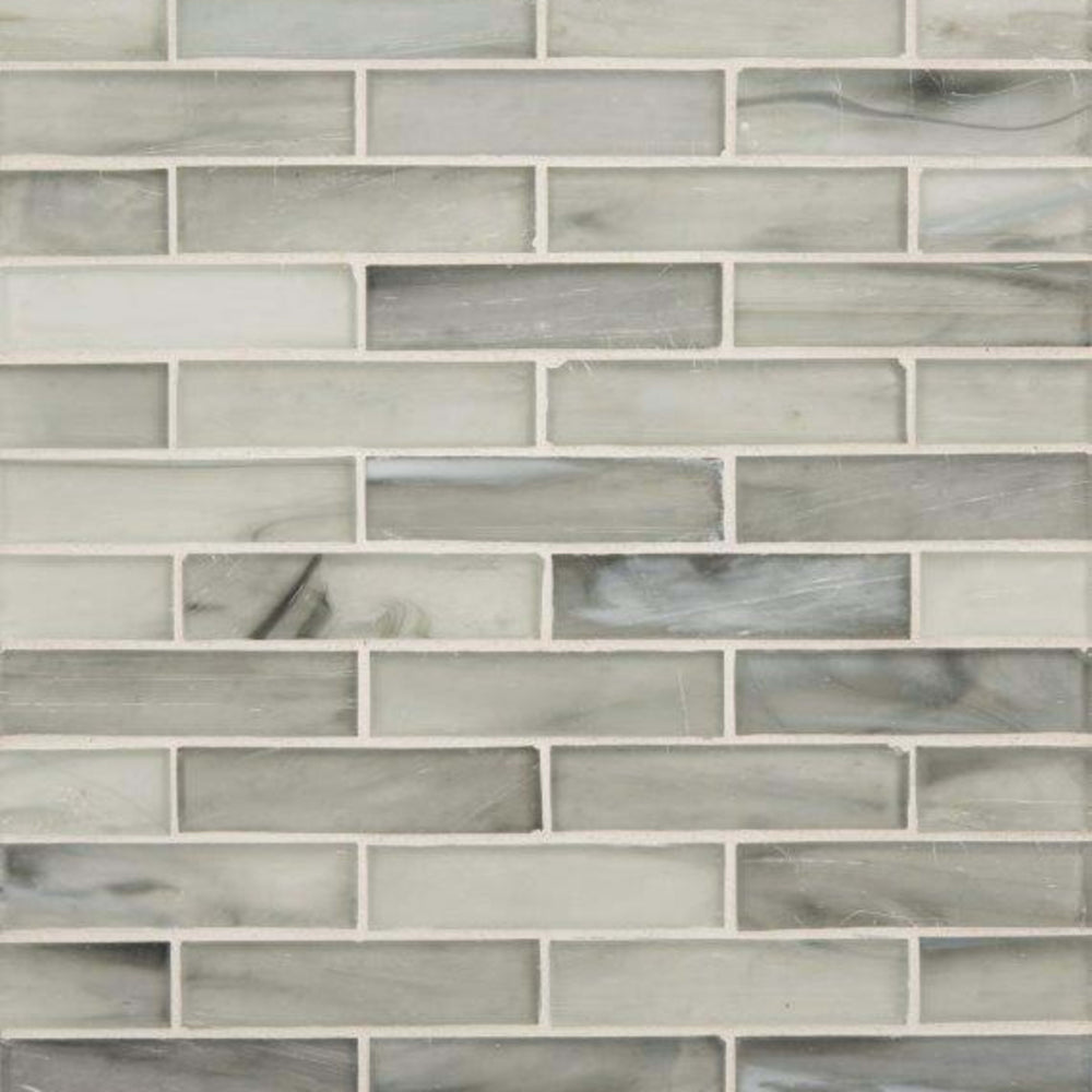 Vihara - Abu in Abu 1x4 Silk Glass Tile