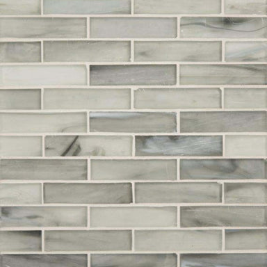 Vihara - Abu in Abu 1x4 Silk Glass Tile