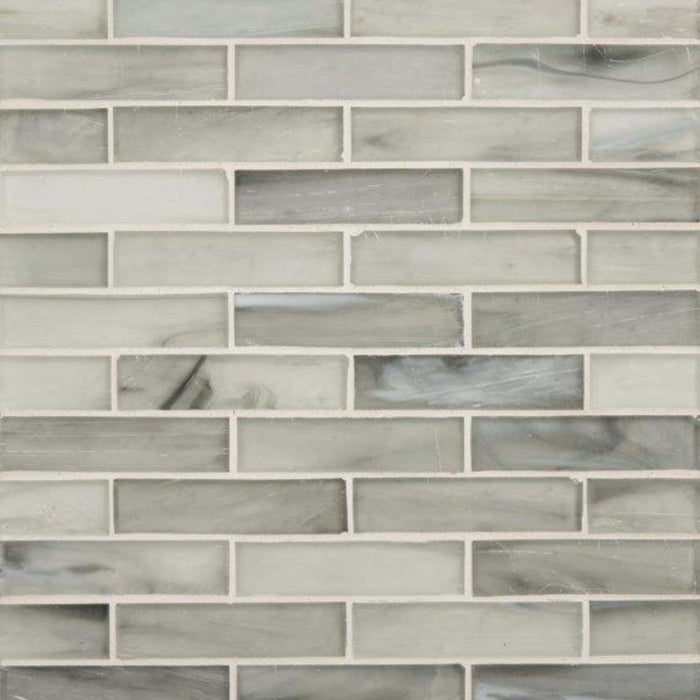 Vihara - Abu in Abu 1x4 Silk Glass Tile