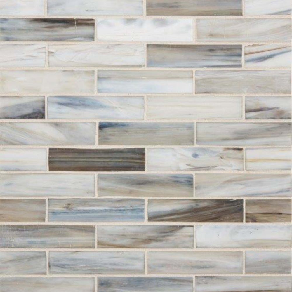 Vihara - Hatha in Hatha 1x4 Silk Glass Tile