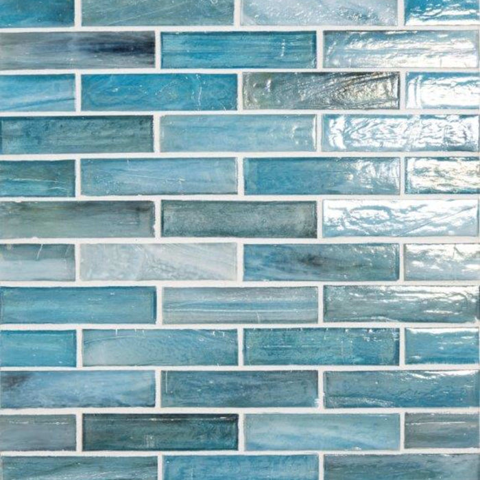 Vihara - Vinyasa in Vinyasa 1x4 Iridescent Glass Tile
