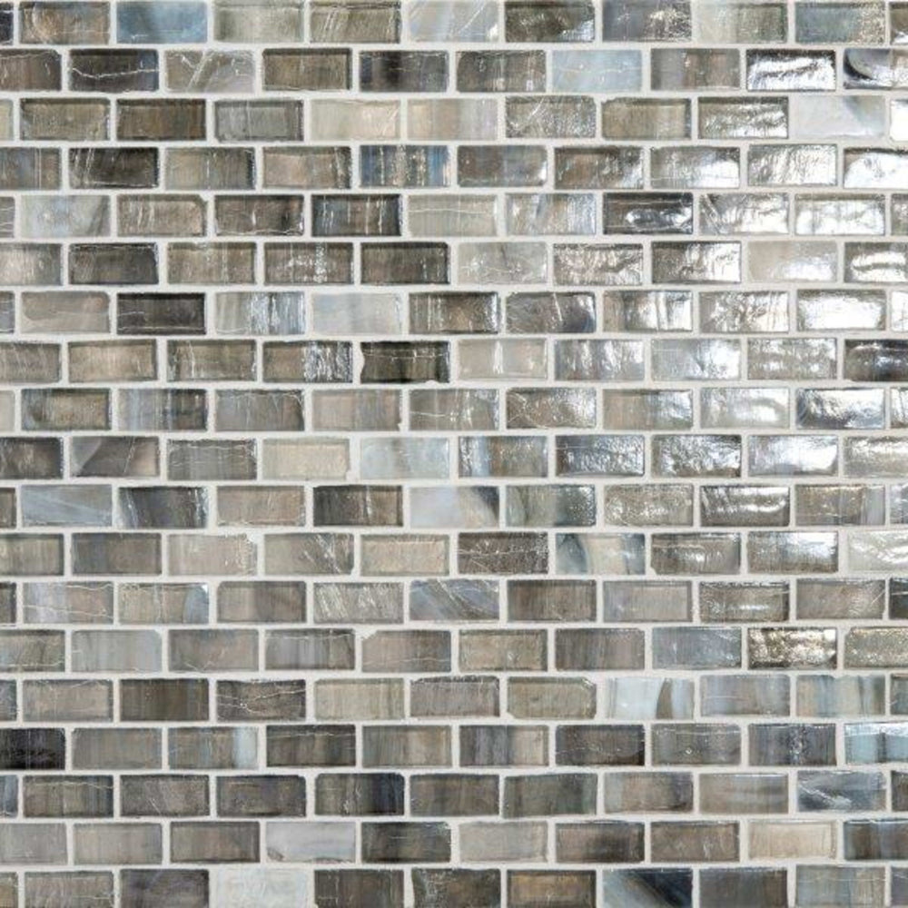Vihara - Akasha in Akasha 1/2x1-1/2 Iridescent Glass Tile