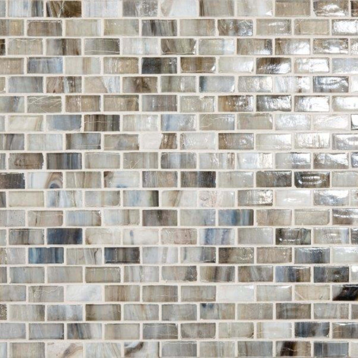 Vihara - Hatha in Hatha 1/2x1-1/2 Iridescent Glass Tile