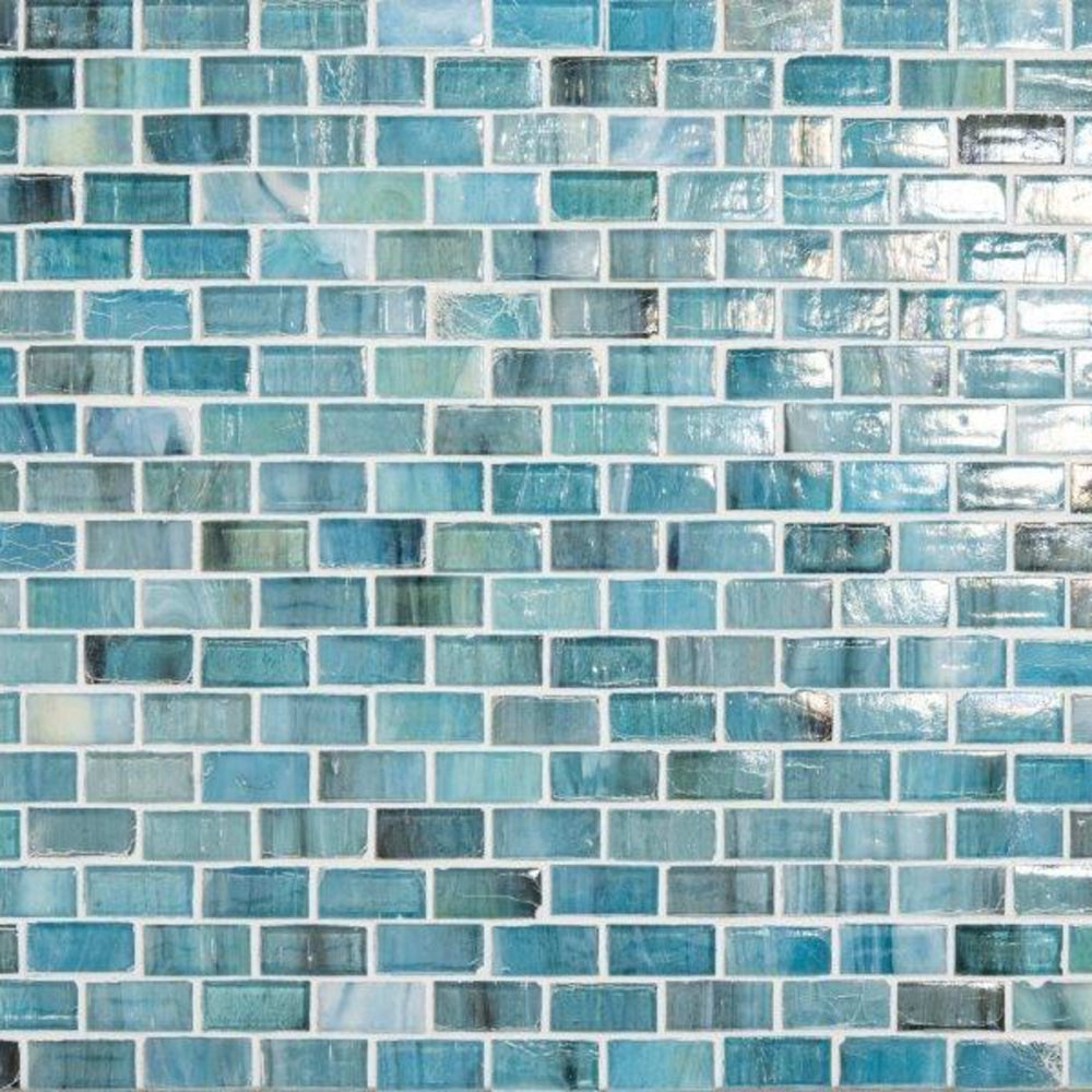 Vihara - Vinyasa in Vinyasa 1/2x1-1/2 Iridescent Glass Tile
