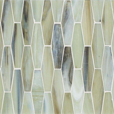 Vihara - Jade in Jade Ehex Silk Glass Tile
