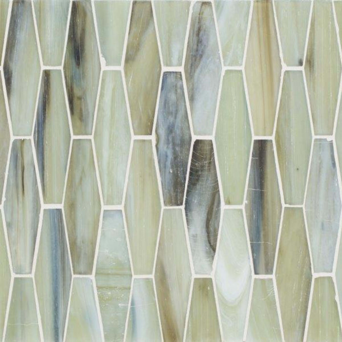 Vihara - Jade in Jade Ehex Silk Glass Tile