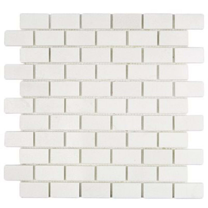White Thassos in White Thassos 1x2 Brick Natural Stone