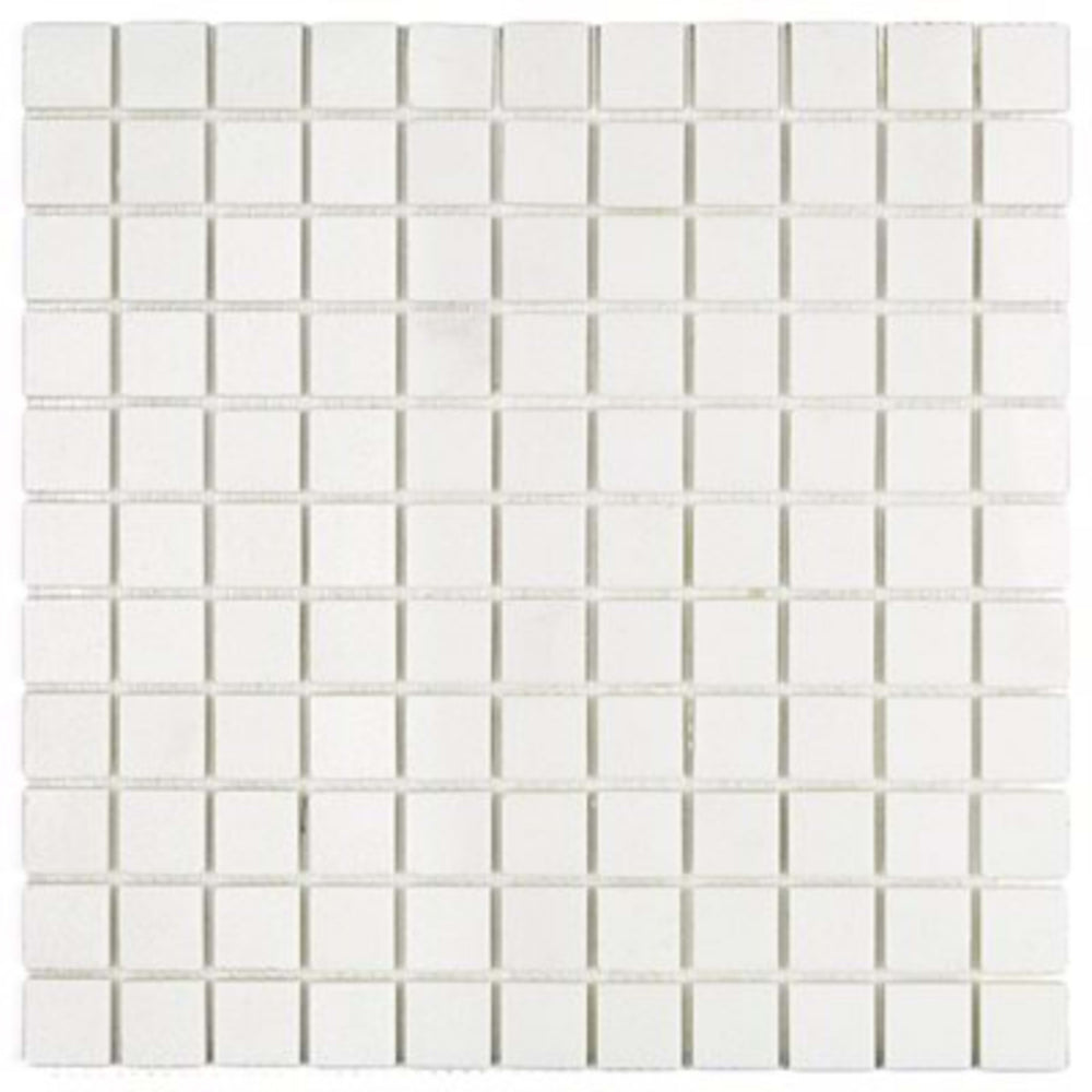 White Thassos in White Thassos 1x1 Squares Natural Stone