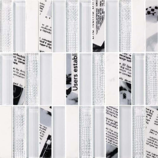 Finish Line in White 1x4 Pressblend