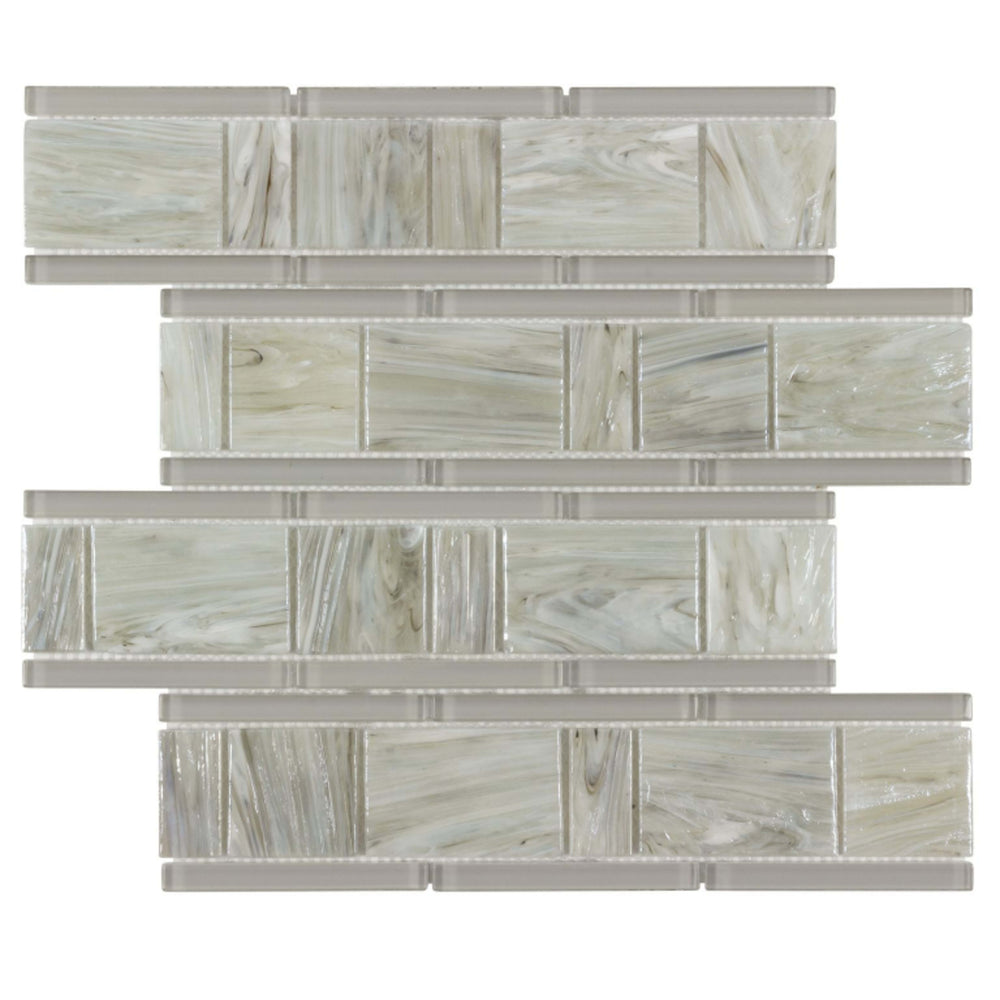 Glassique in Interlude Sepia Glass Tile