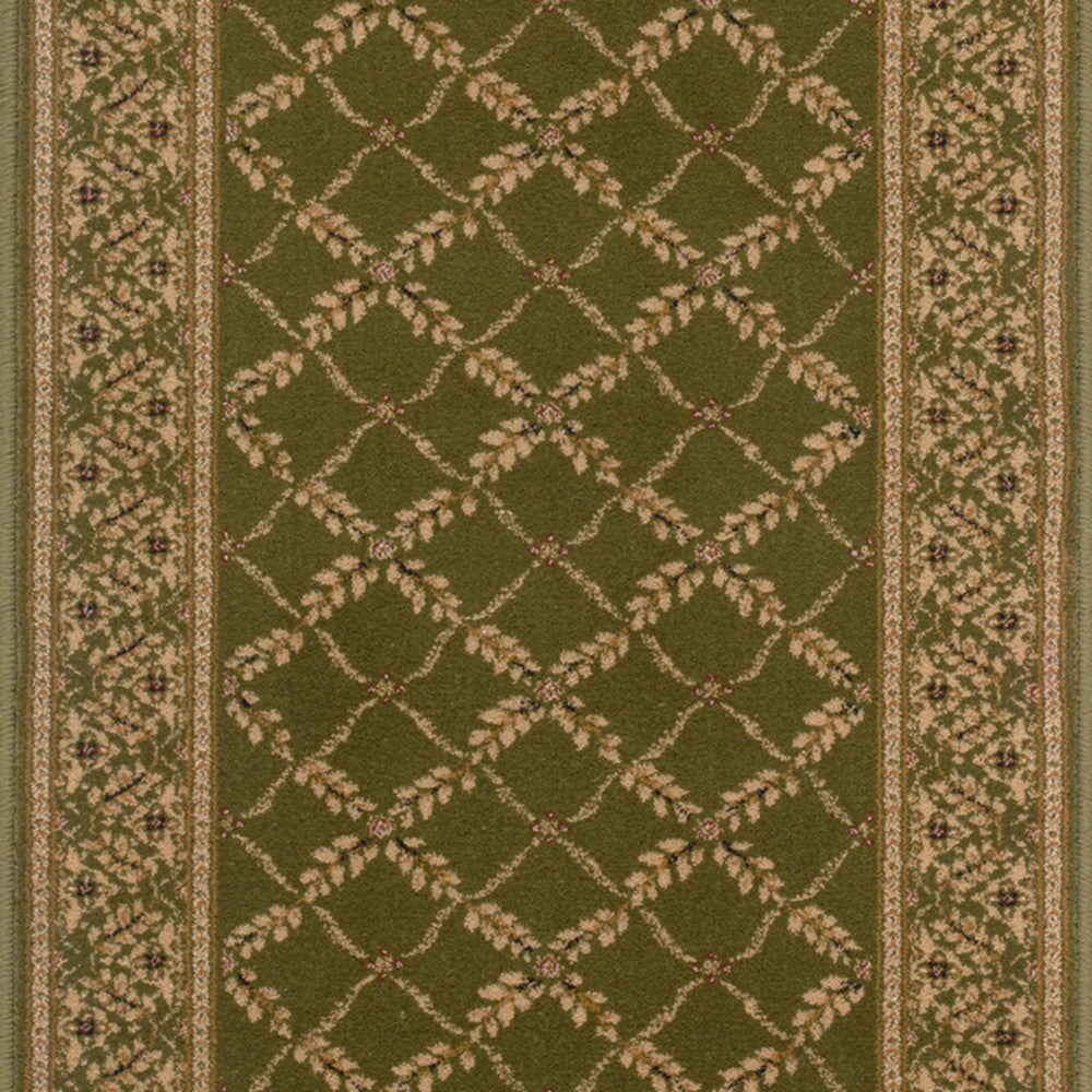 Anastasia Runner in Olive Carpet